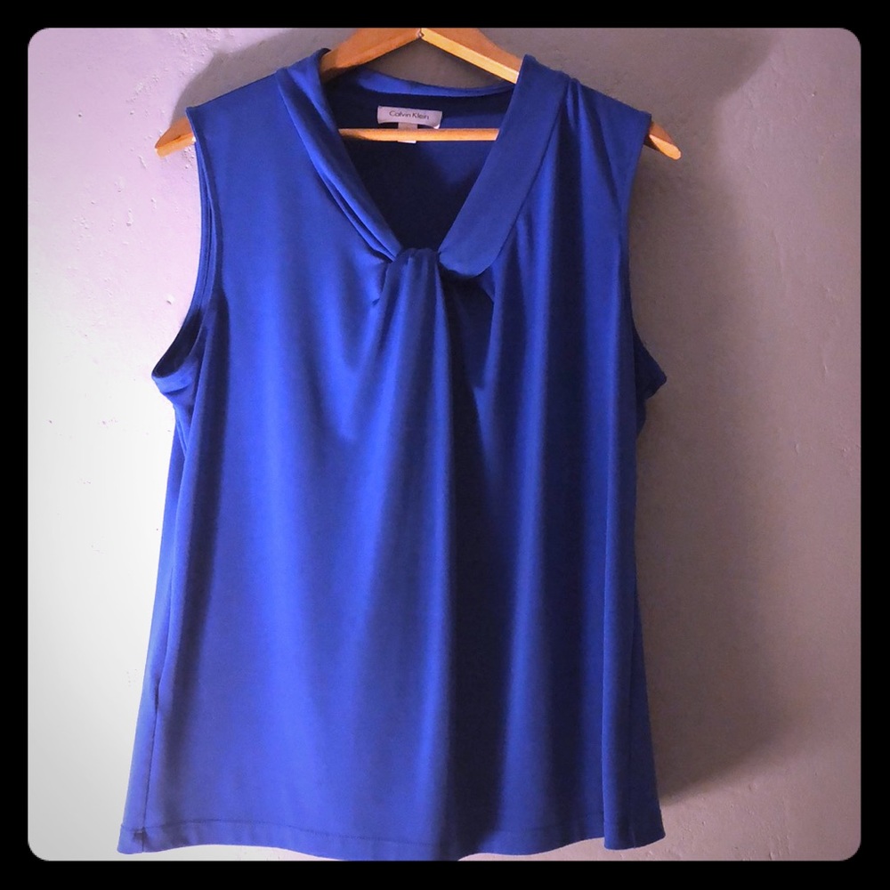Large sleeveless Calvin Klein shirt